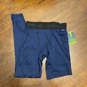 NWT Dick's Sporting Goods DSG Men's Compression Tight Single Leg Navy Blue Small
